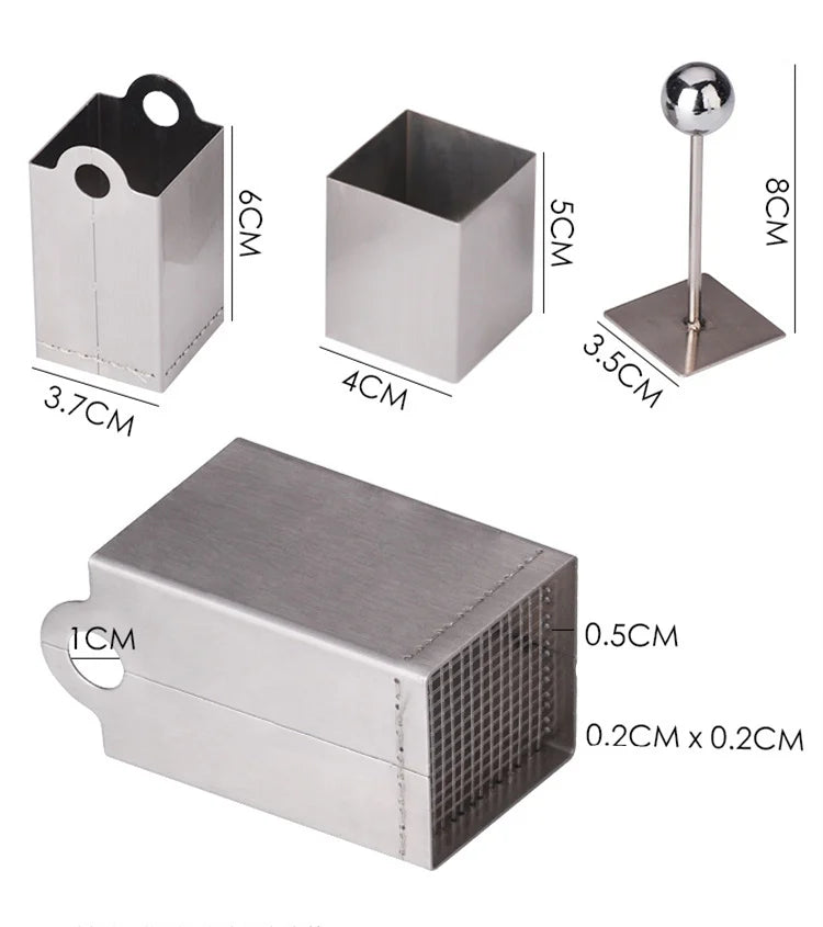 Edelstahl Tofu Presse und Cutter für einfache Zubereitung