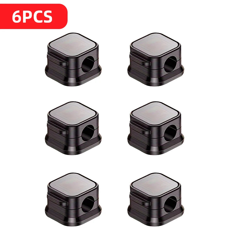 Magnetische Kabel Organizer Clips Halter – Set für Büro - Auto Kabelmanagement