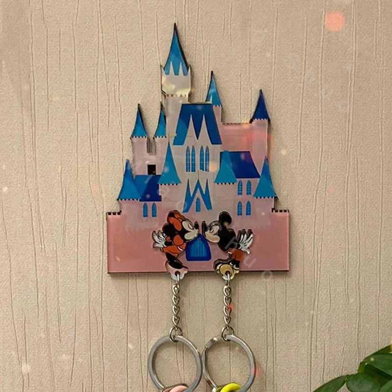 Acryl Schlüsselhalter Paar Cartoon Design Nicht-magnetisch für Zuhause