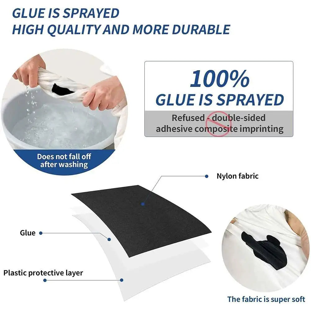 Wasserdichte selbstklebende Reparaturaufkleber 20x15cm 2 Stück