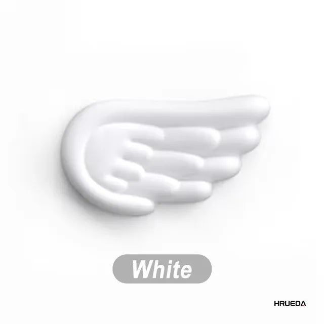 Ergonomische Tastatur-Maus-Handgelenkauflage mit Memory-Schaum Engelsflügel
