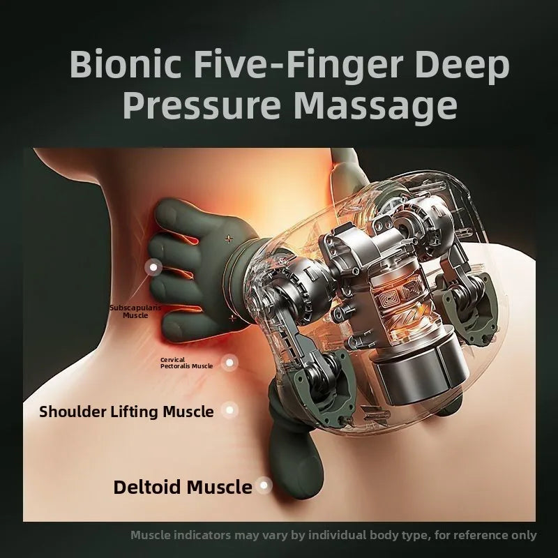 Nacken Schulter Massagegeraet Bionisch USB Betrieben Tiefenentspa