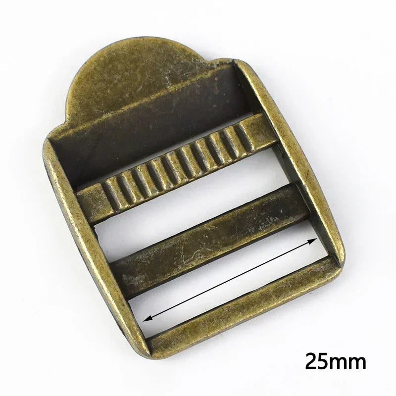4 Stück Metall Gürtelschnalle Tri-Glide Schiebeverschluss für Rucksack