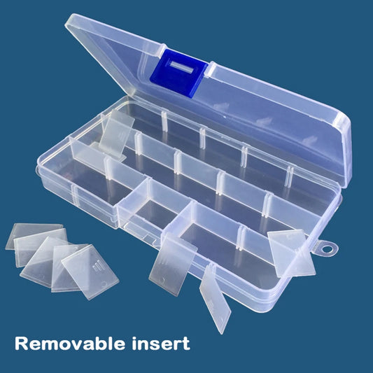Organizer Box mit 15 Fächern für Schmuck und kleine Accessoires