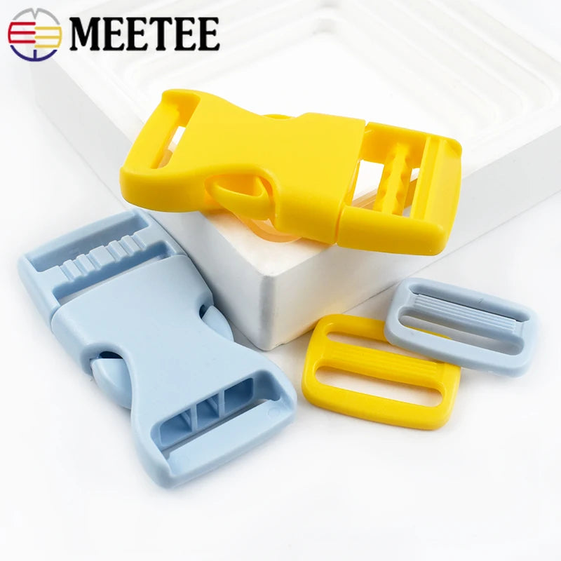 Universal Kunststoff Schnallen Set 15/20/25mm für DIY Projekte