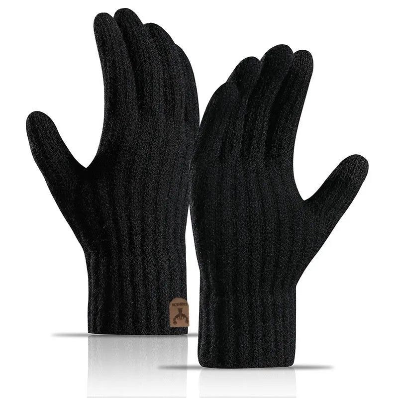 Warme Unisex Fingerhandschuhe für Winter mit Kälte und Wärmeschutz