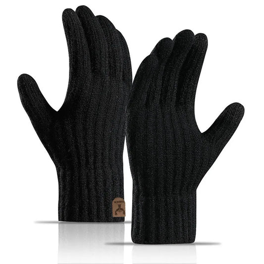 Warme Unisex Fingerhandschuhe für Winter mit Kälte und Wärmeschutz