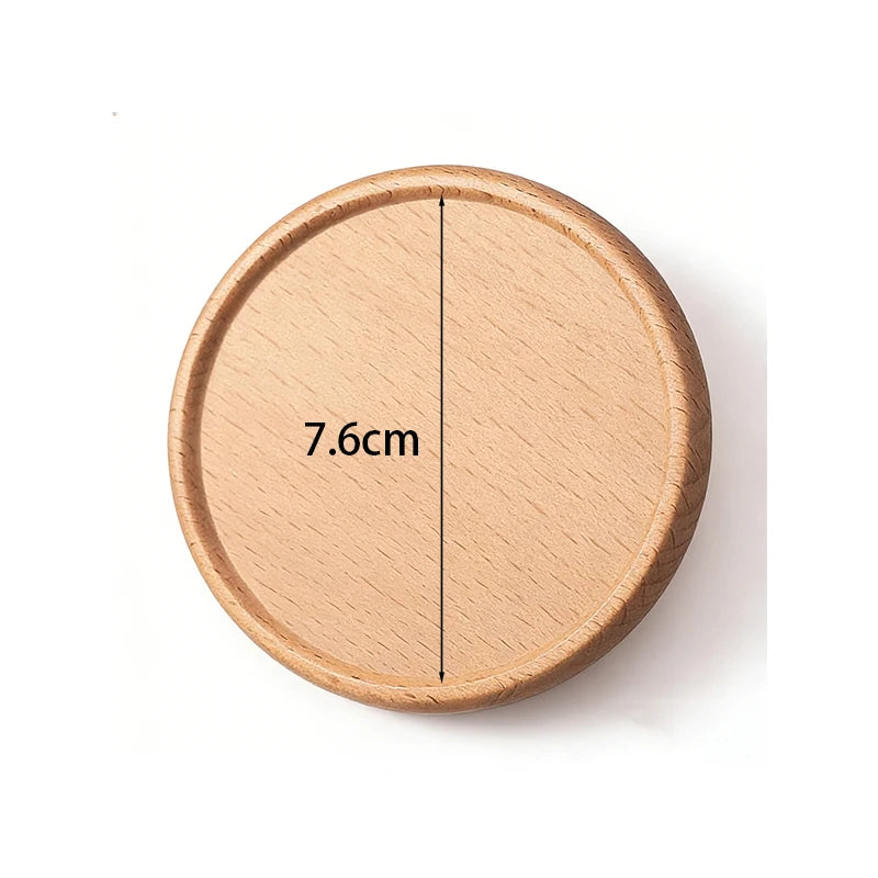 Holzuntersetzer für Getränke aus nachhaltigem Holzmaterial - Yabubest - Home & More