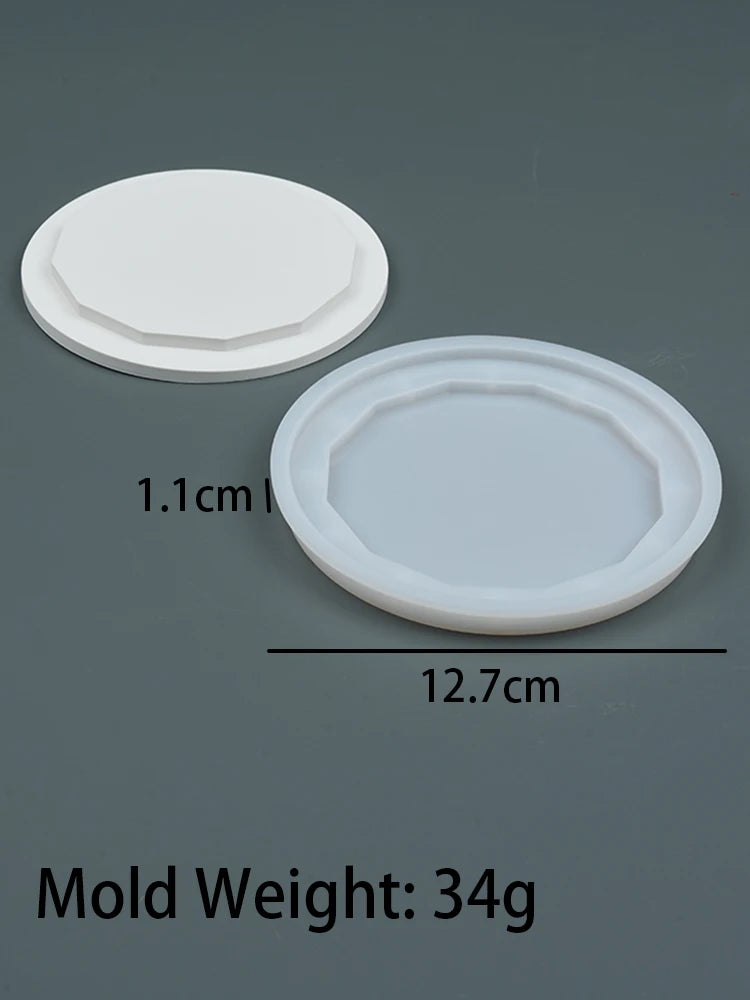 Silikonform für DIY Kerzenhalter im Haus Design