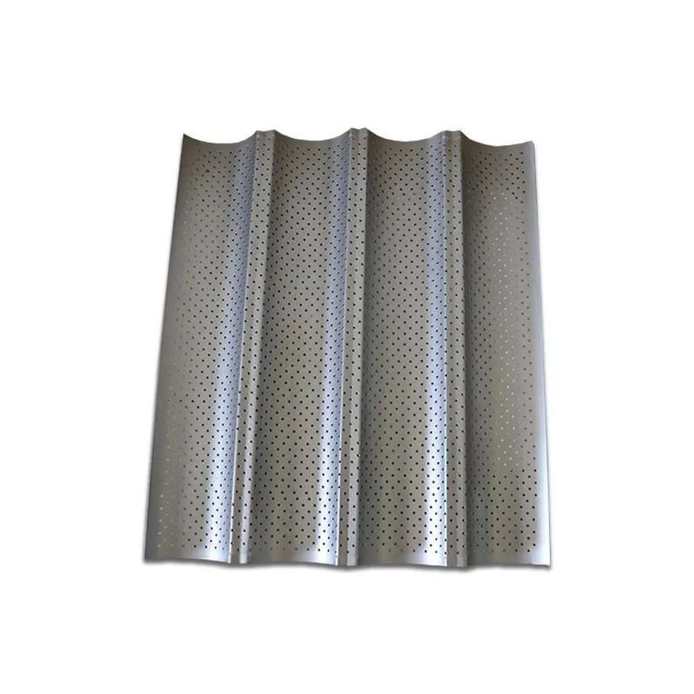 Antihaft Brotpfannen Set für perfekte Baguettes und Laibe