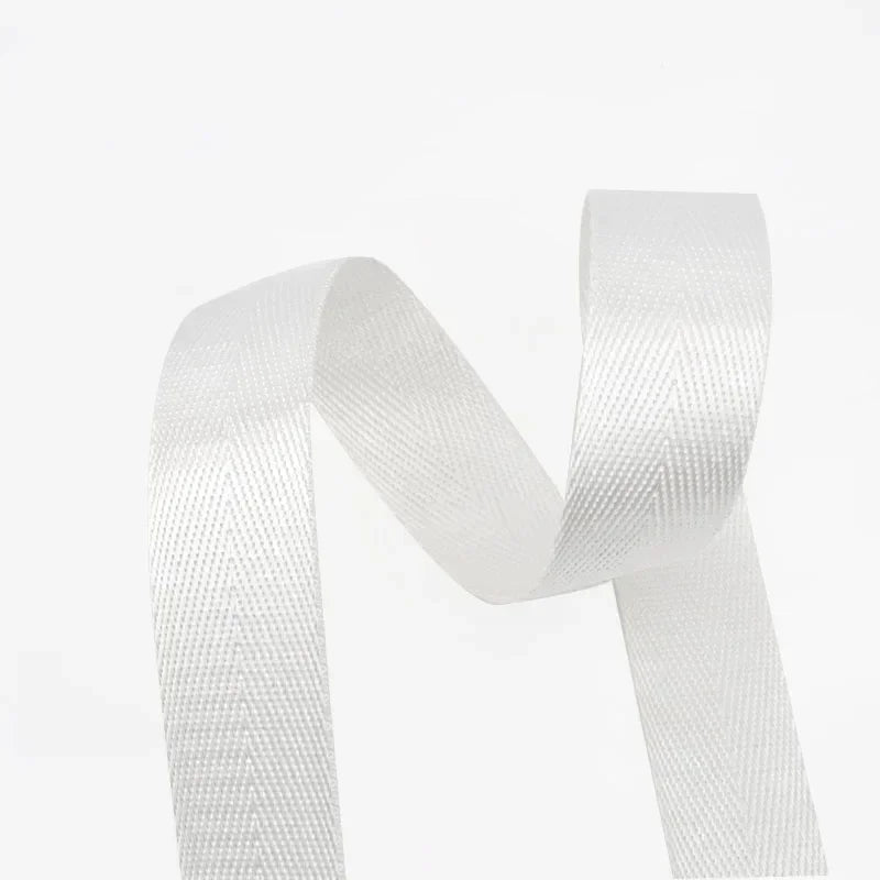 10m Nylon Gurtband 25mm Schwarz für Rucksack, Tasche, Gürtel, DIY Nähen
