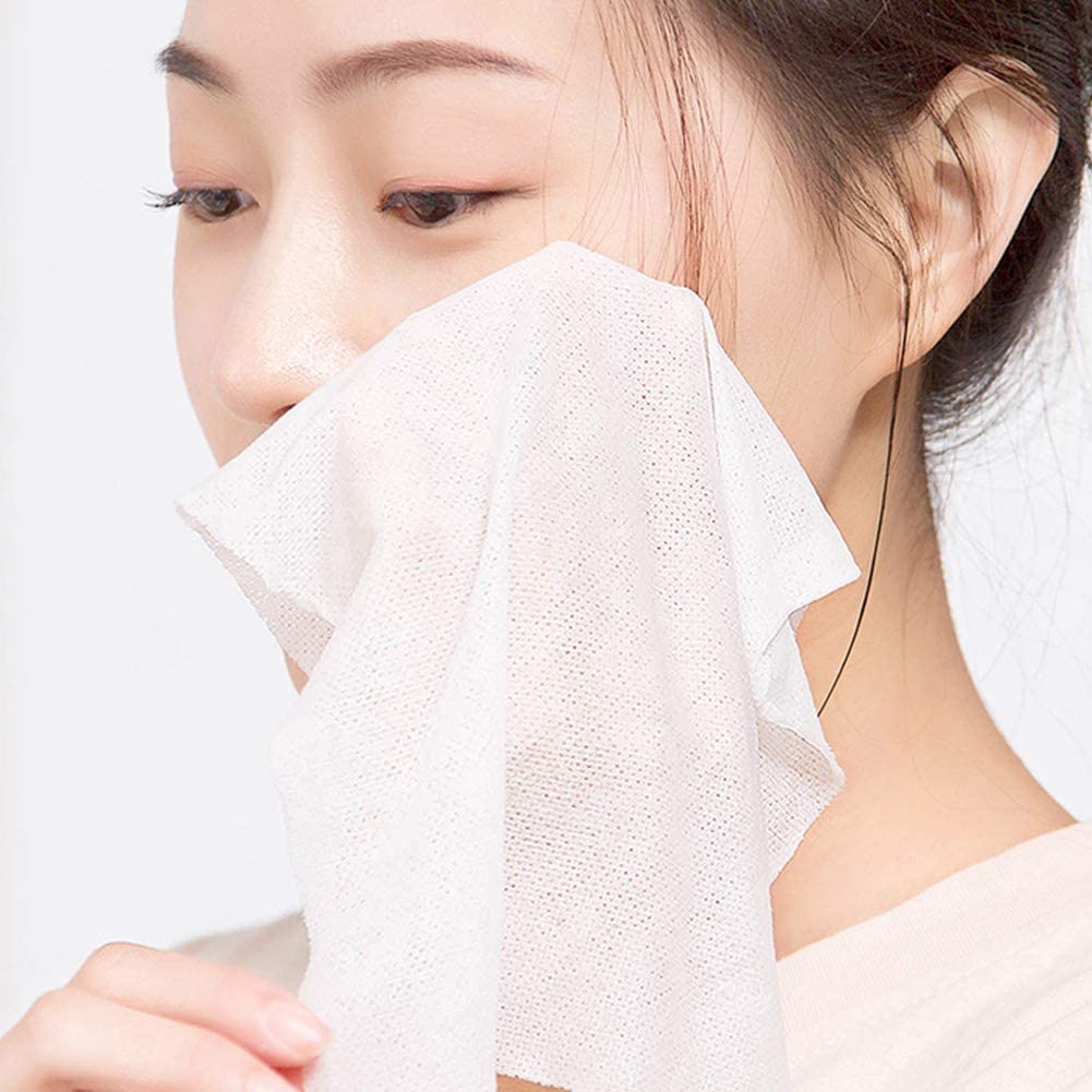 100 Stück komprimierte Einweg Handtücher für unterwegs