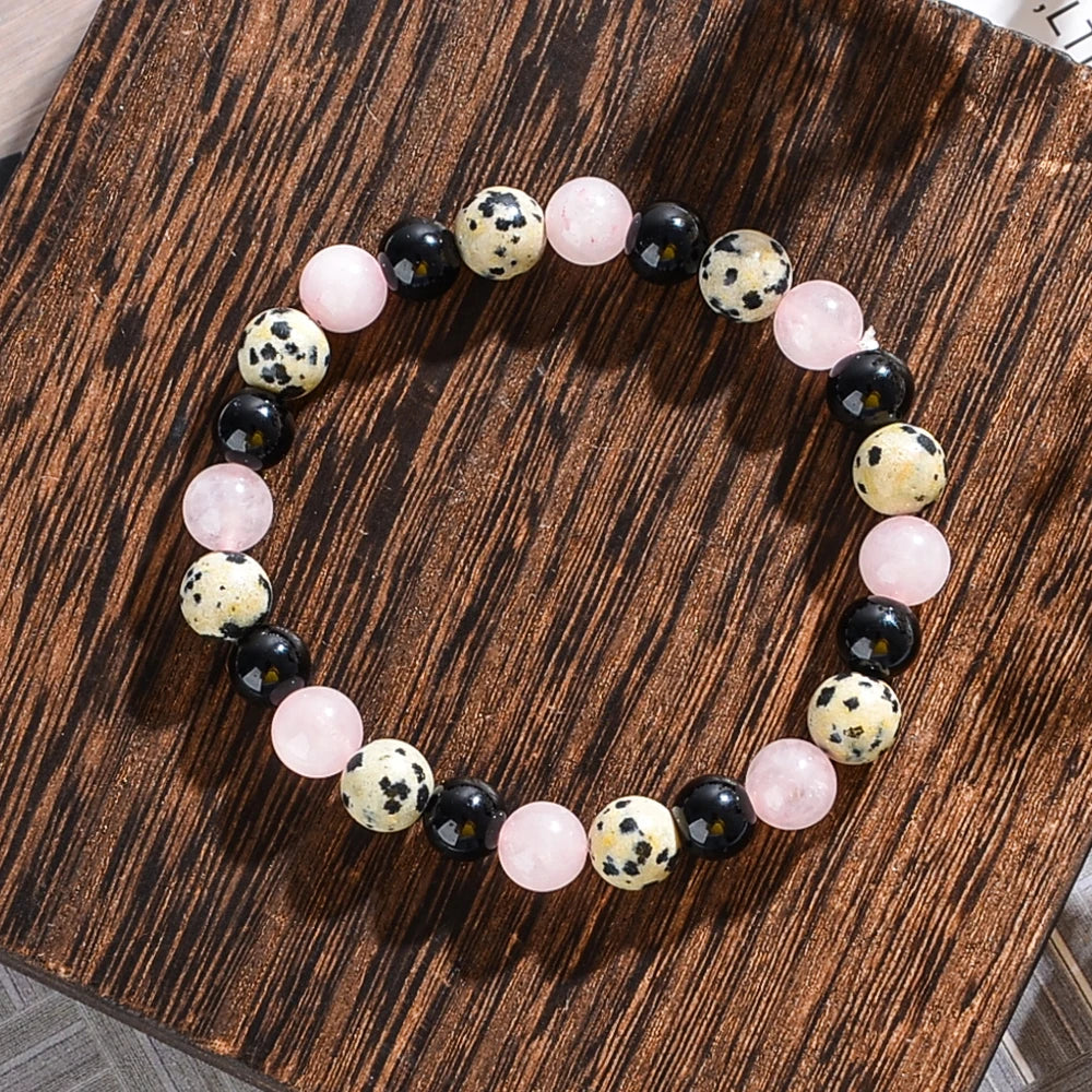 Heilkristall Perlenarmband für natürliche Entspannung Unisex