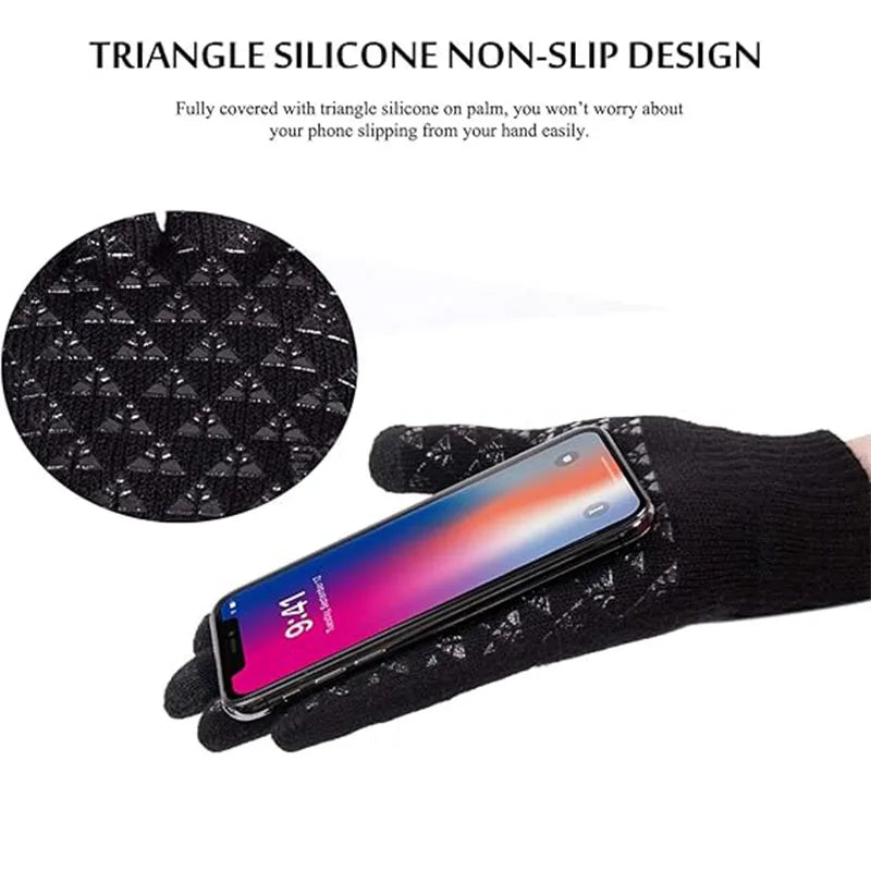 Thermo Touchscreen Winterhandschuhe für Sport und Alltag Unisex