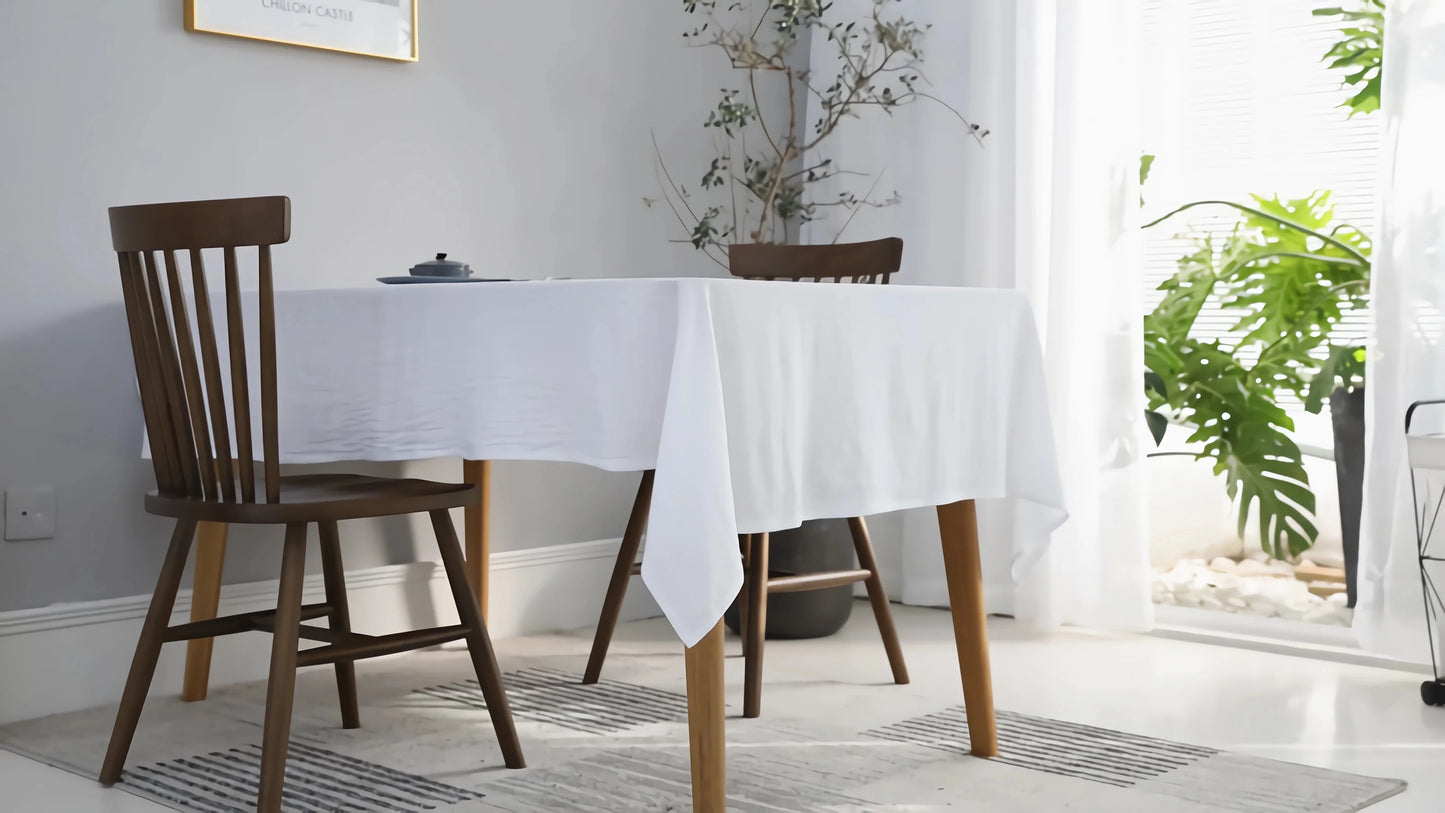 Dekorative Baumwoll Tischdecke rechteckig für Feste und Alltag