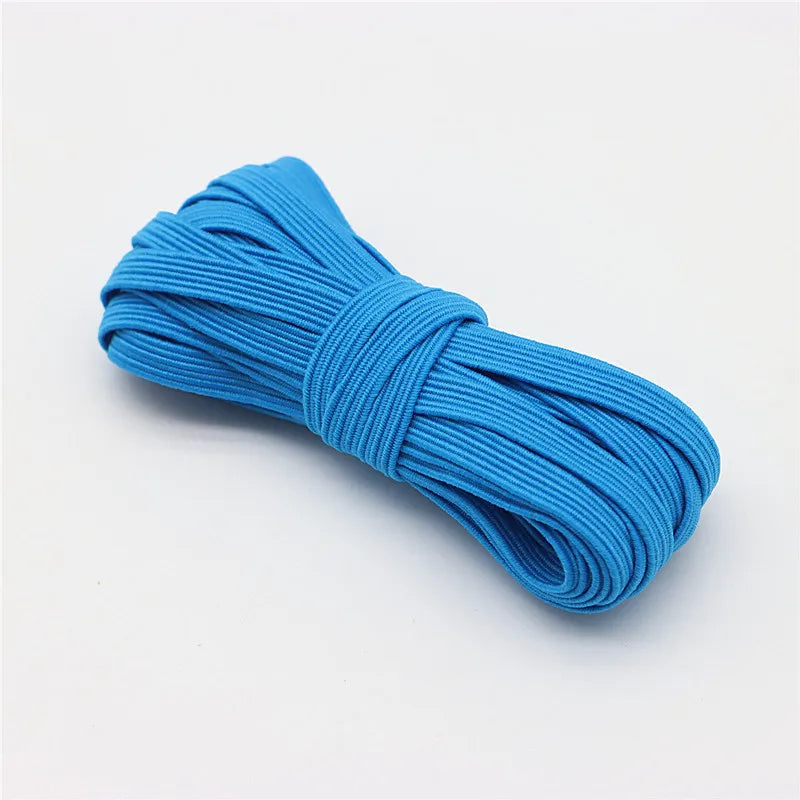 Vielseitiges elastisches Gummiband 6mm für Nähen und Haushalt