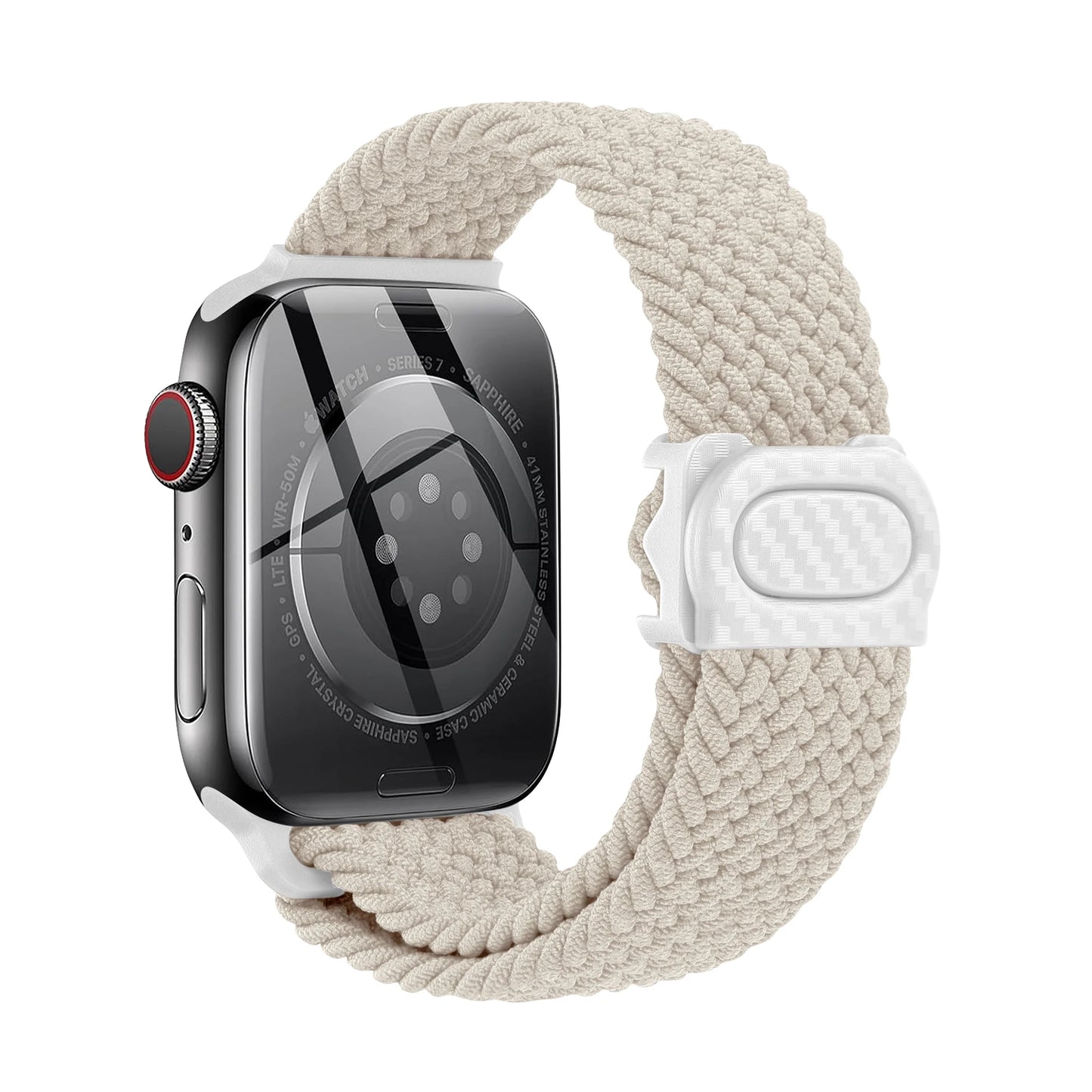 Geflochtenes Silikon Uhrenarmband 38-49mm – Flexibel für Viele Modelle