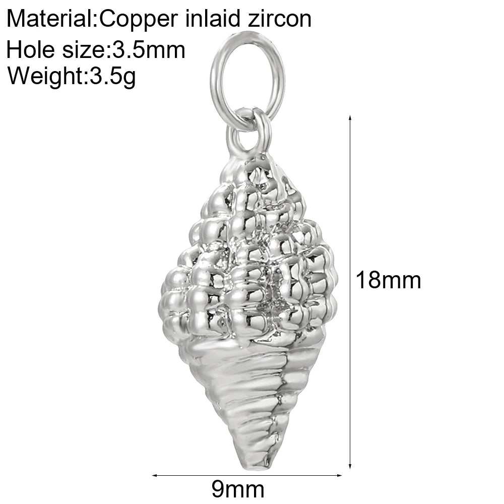 Kreative Anhänger mit Meeresmotiven aus Kupfer und Emaille