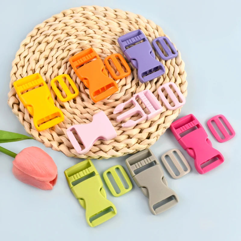 Robuste Kunststoff Schnallen Set für Rucksack Riemen und Taschen