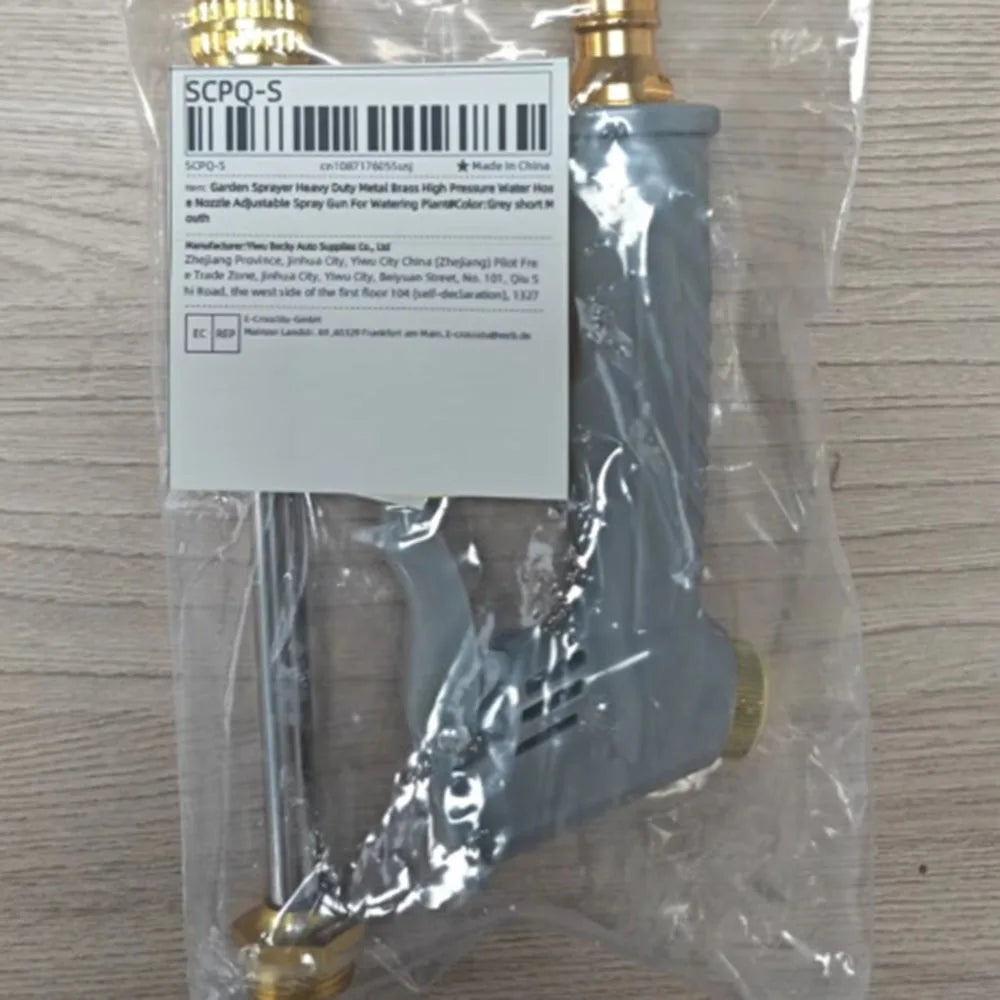 Garten Sprühdüse Einstellbar: Hochdruck für Bewässerung & Reinigung