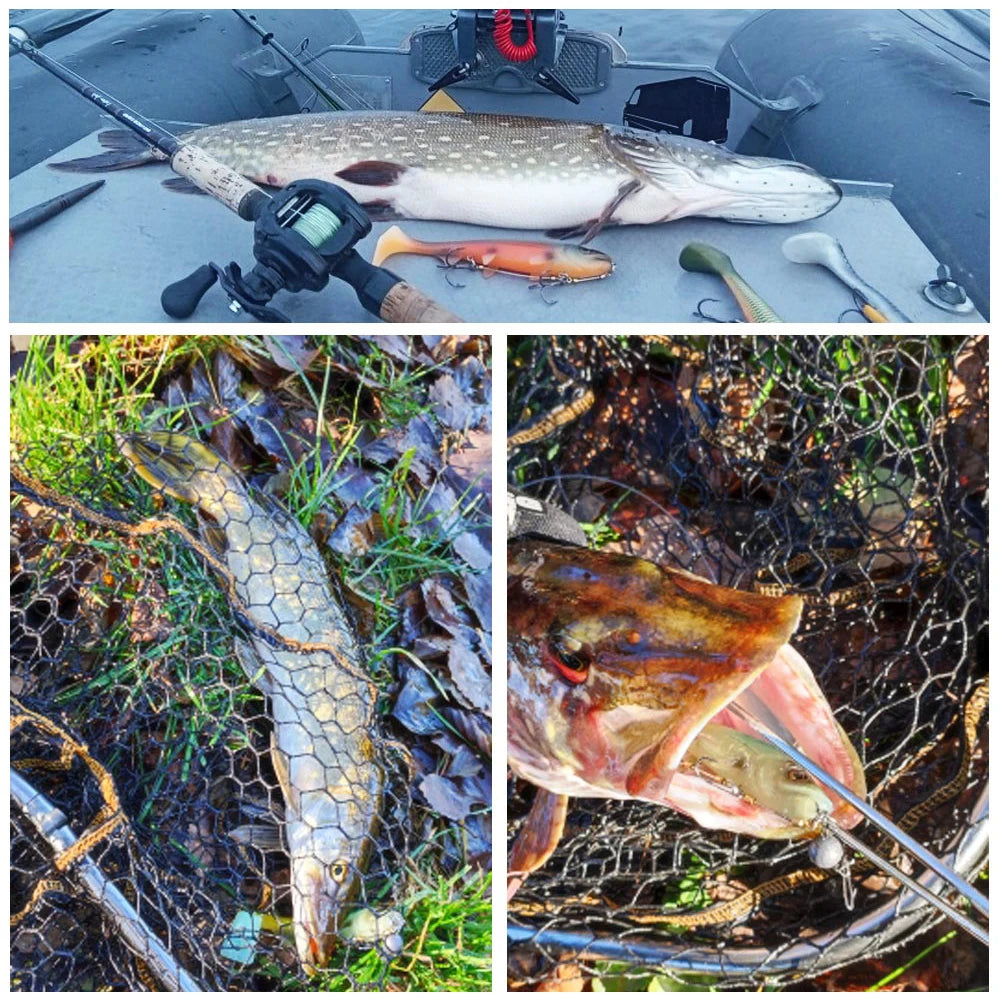 Quadratischer Silikon-Swimbait 14-18 cm für Meeres- und Süßwasserfischen