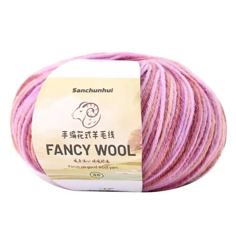 Buntes Merinowolle Garn für Strickprojekte – weich und vielseitig