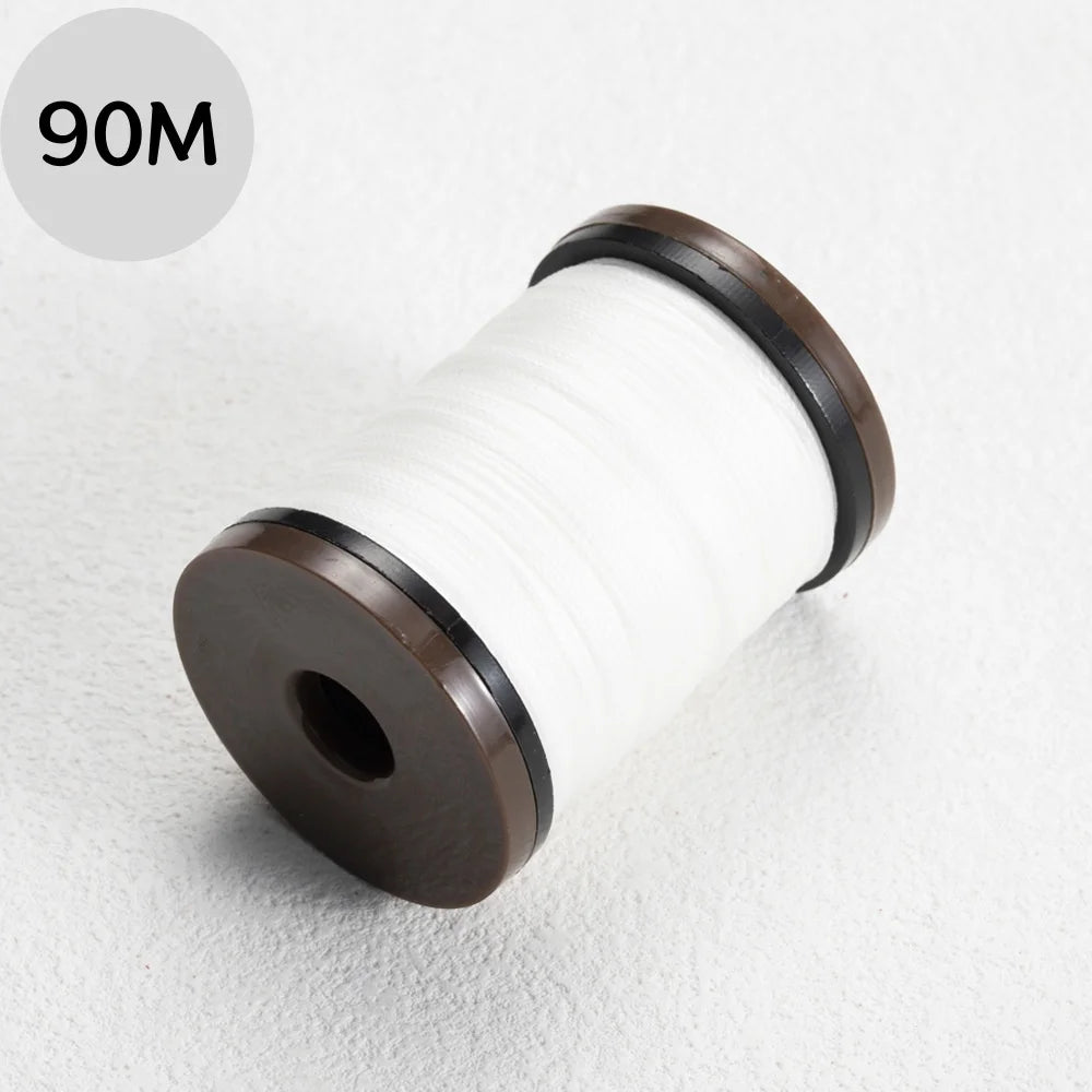 Robuster gewachster Polyesterfaden für Lederhandwerk und DIY Projekte