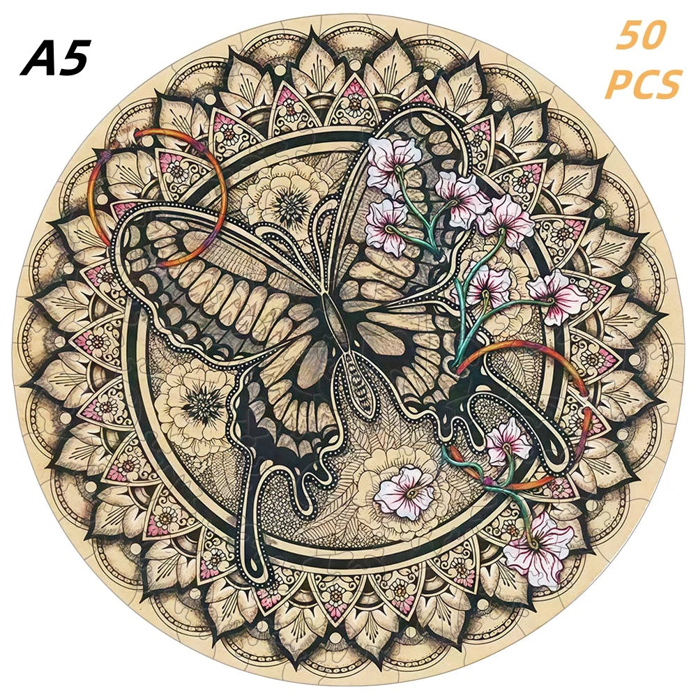 Entspannendes 3D Holzpuzzle für Kreative zur stressfreien Freizeit