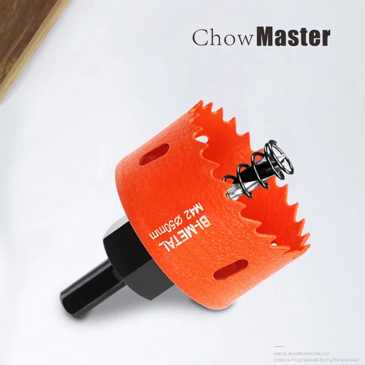 HSS Lochsäge Set 16-210 mm für präzises Bohren in Metall und Holz