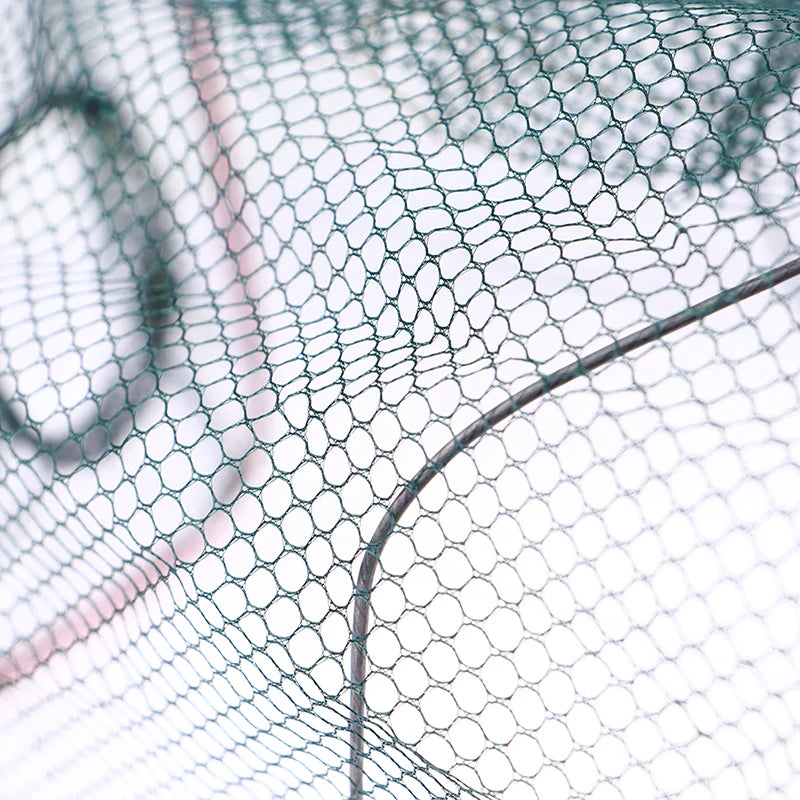 Tragbarer klappbarer Fischernetz-Tauch netz käfig für Fisch Nylon Stahldraht Garnelen schiff Falle für Fischernetz Hände Fallen käfig-Yabubest - Home & More