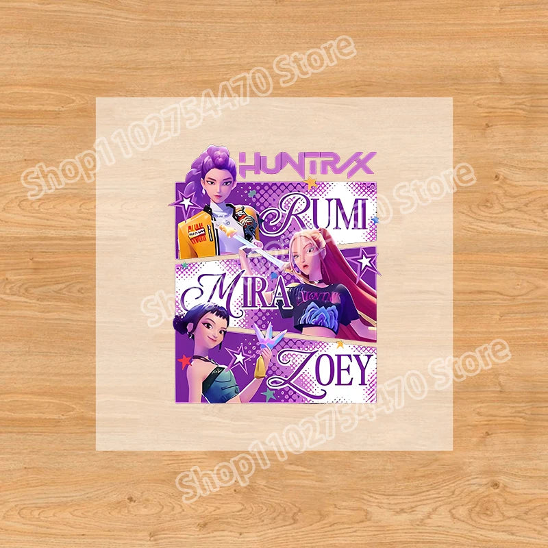 Vielseitige Wärmeübertragung Sticker für Kleidung und Rucksäcke