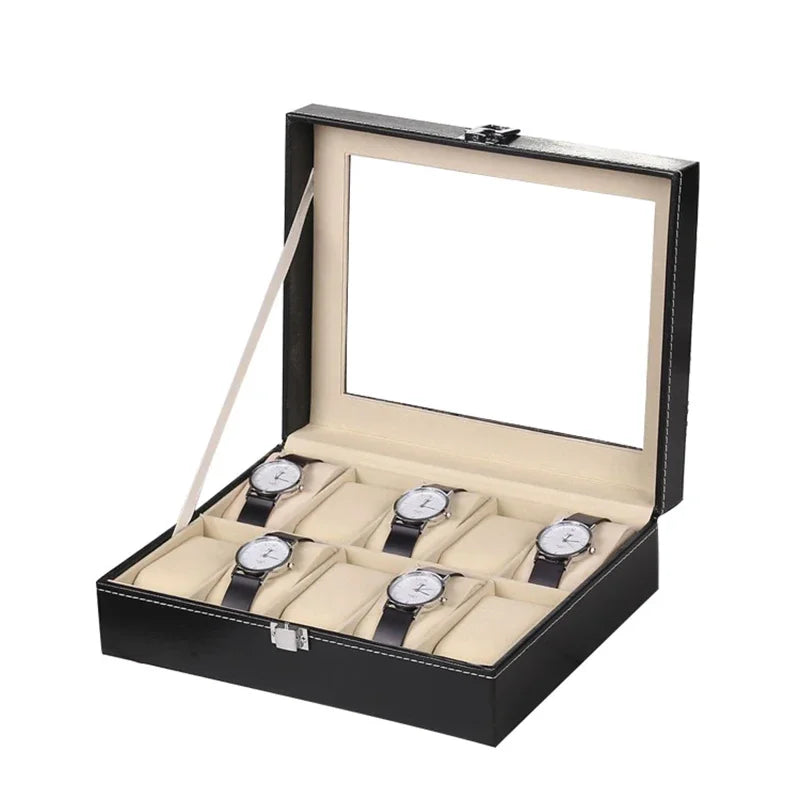 Uhrenbox Organizer Etui Aufbewahrungsbox passend für Uhren