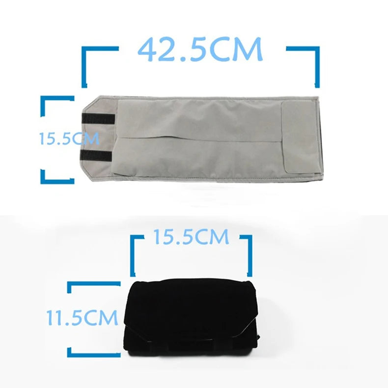 Eleganter Reise Schmuck Organizer aus Samt – Aufrollbar & Faltbar