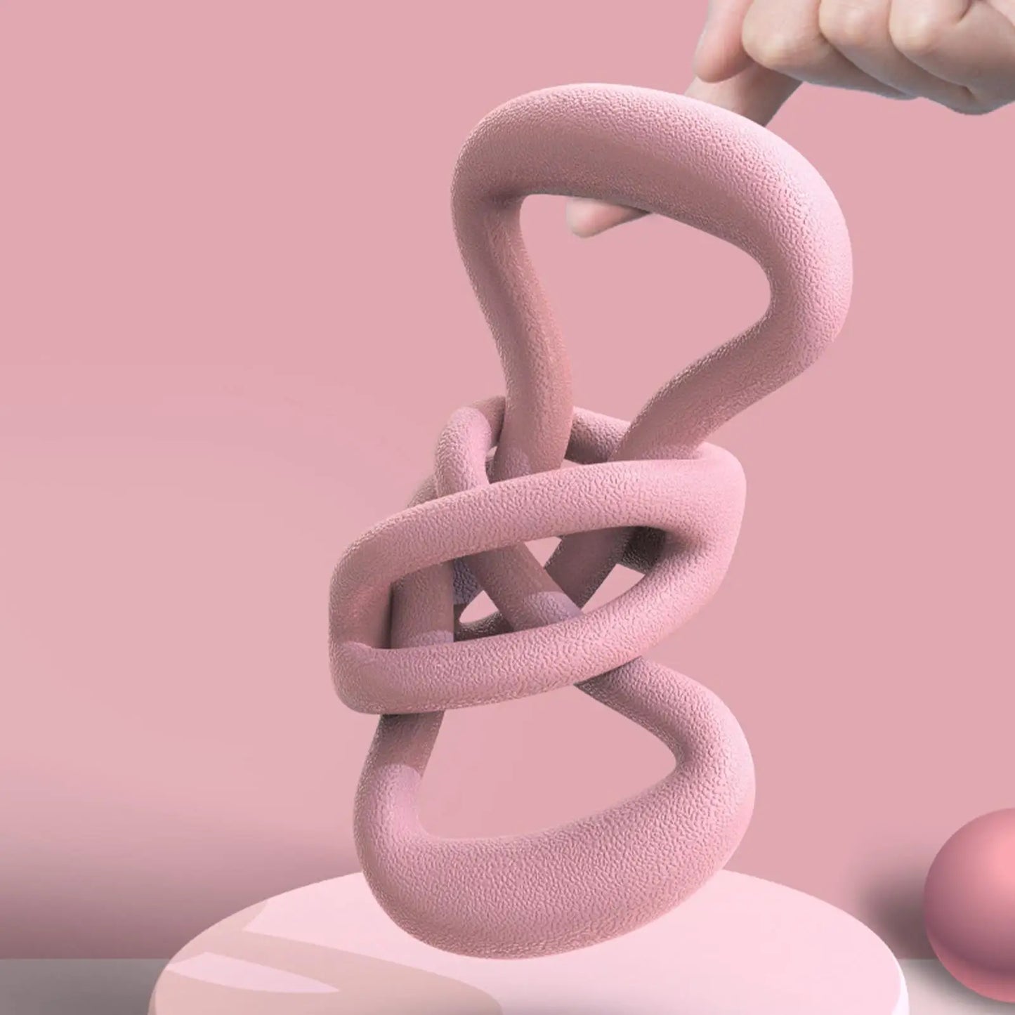 Elastische 8-förmige Widerstandsbänder für Fitness Schulter Rücken Training