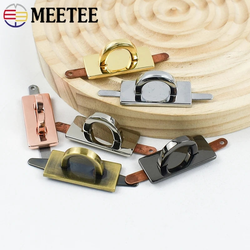 Metall Schnallen D Ring Clips Set für Taschen Gürtel DIY Zubehör 4 8 12 Stück