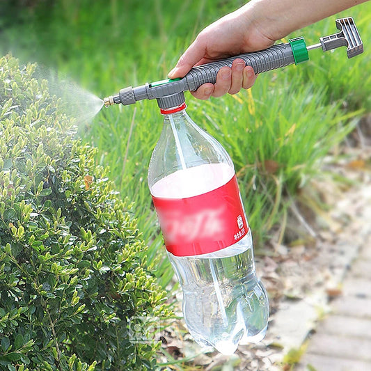 Flexibel einstellbare Hochdruck-Luftpumpe mit Sprühkopf für Garten - Landwirtschaft