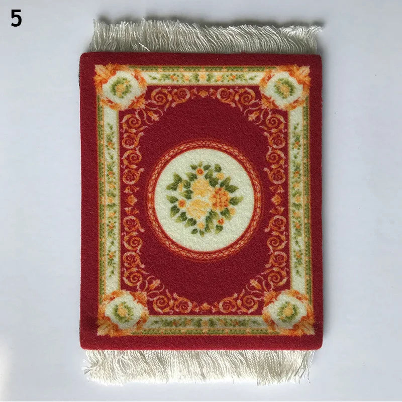 Vintage Teppich Untersetzer Rutschfest für Tische, Gläser, Büro - Esstisch