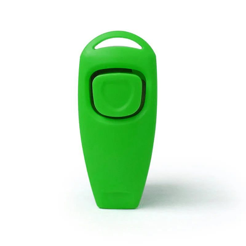 2-in-1 Klicker und Pfeife für Hunde effektives Hundetraining inkl Schlüsselring