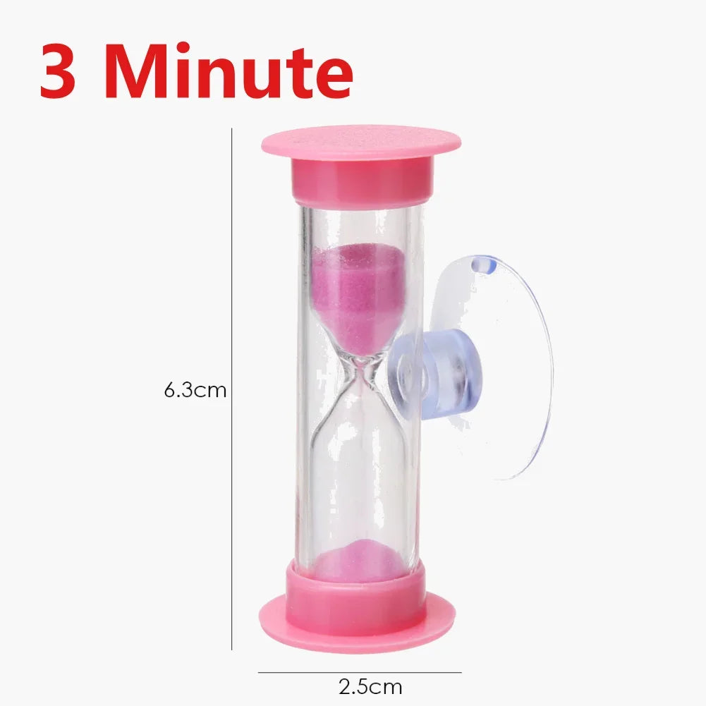 Bunte Sanduhr Timer 2 3 Minuten für Zähneputzen Dusche Dekoration