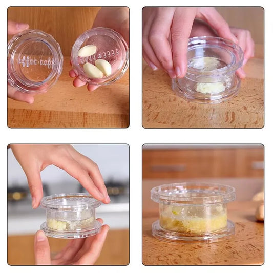 Multifunktionale manuelle Knoblauchpresse aus Edelstahl für Küche