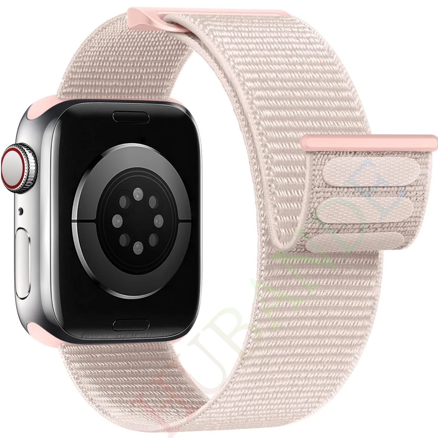 Atmungsaktives Nylonarmband für Smartwatch 38-49 mm, Unisex