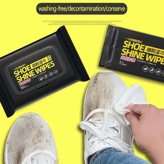 Schnelle Schuhreinigungstücher für Sneaker - Reise – Einweg Feuchttücher