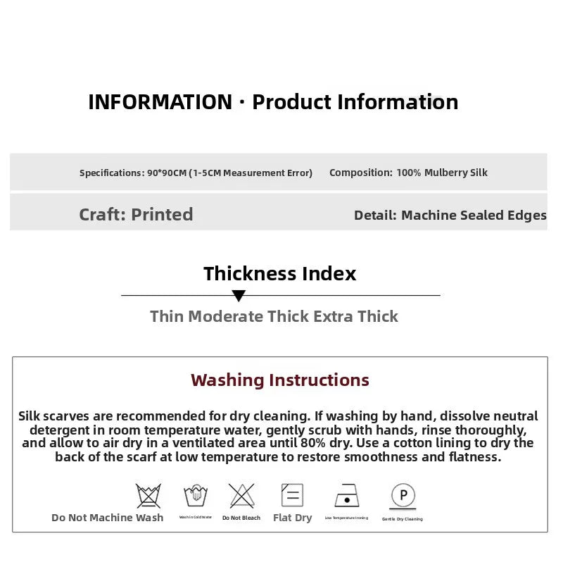 Vielseitiger Seidenschal für Damen aus Tussah-Seide-Yabubest - Home & More