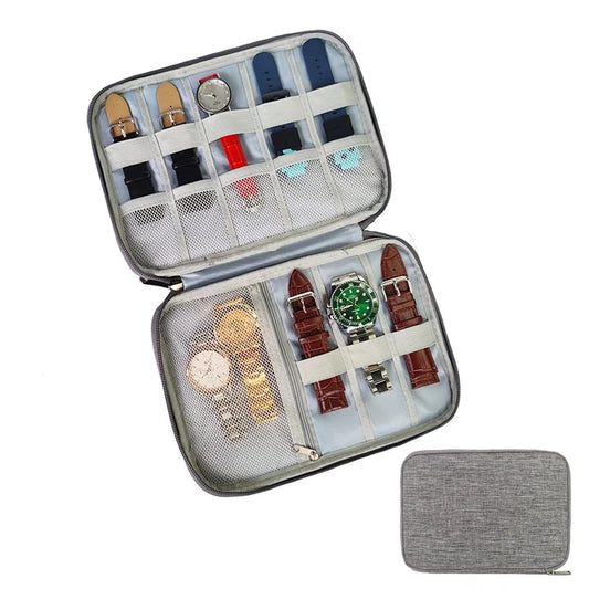 1pc Uhr Band Lagerung Fall Tragbare Uhr Band Organizer Wasserdichte Reise Veranstalter Tasche für Uhr Band Kabel Kopfhörer - Yabubest - Home & More