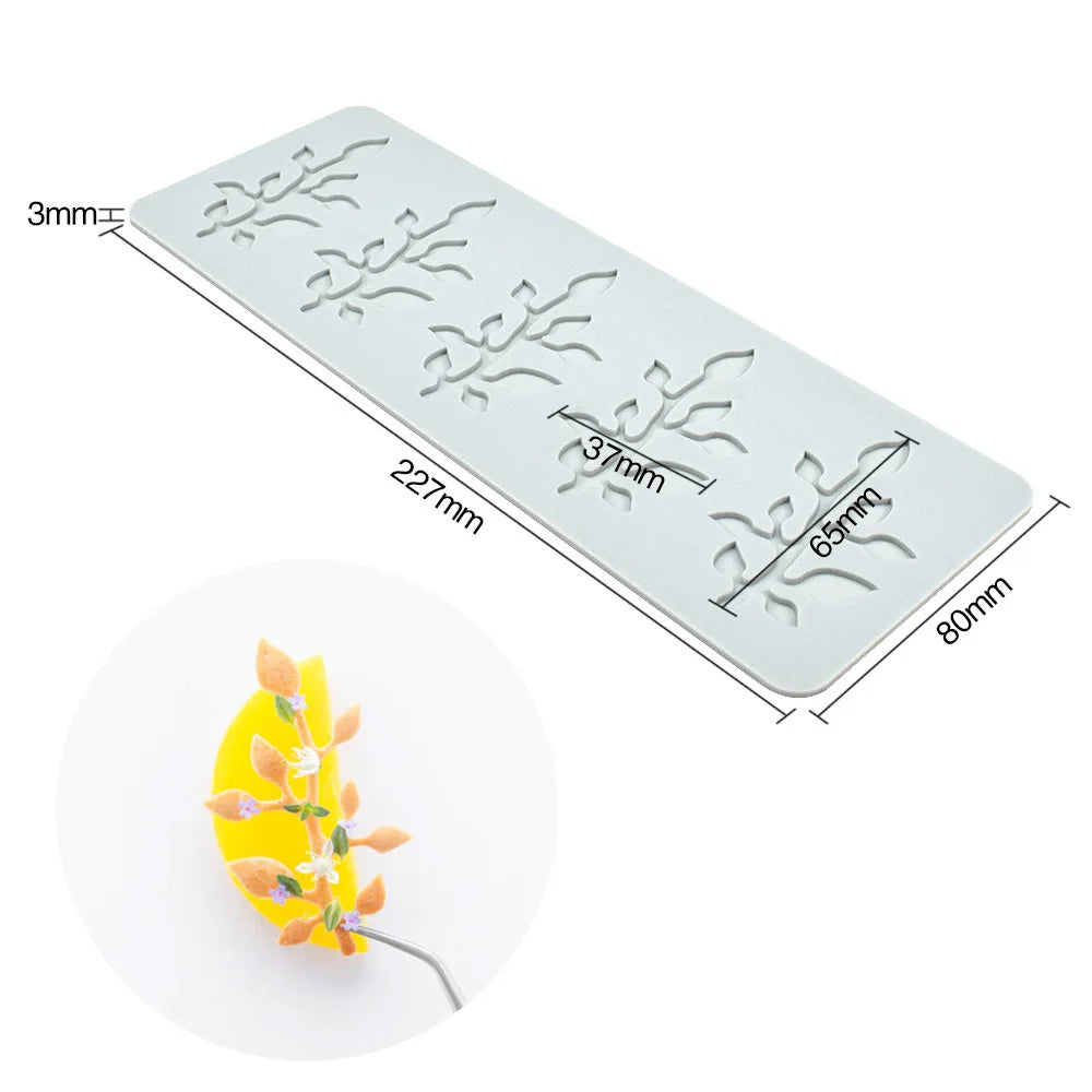 Vielseitige Silikon Kuchenform für dekorative Spitzen und Muster