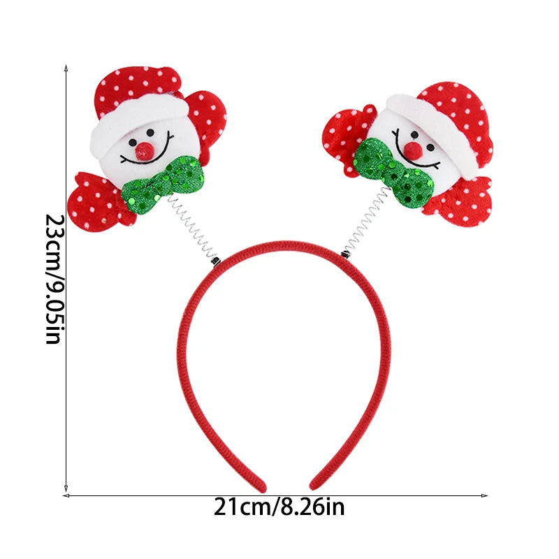 Weihnachts Stirnband für Kinder und Erwachsene festliche Dekoration