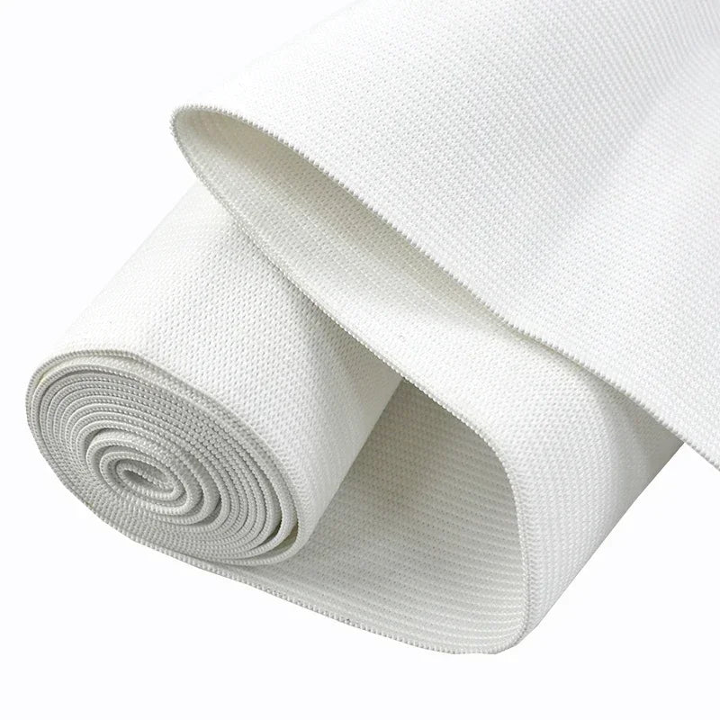 Elastisches Häkelband schwarz weiß 10 15 20 25 30 40 50 cm 2/5 m für Nähen
