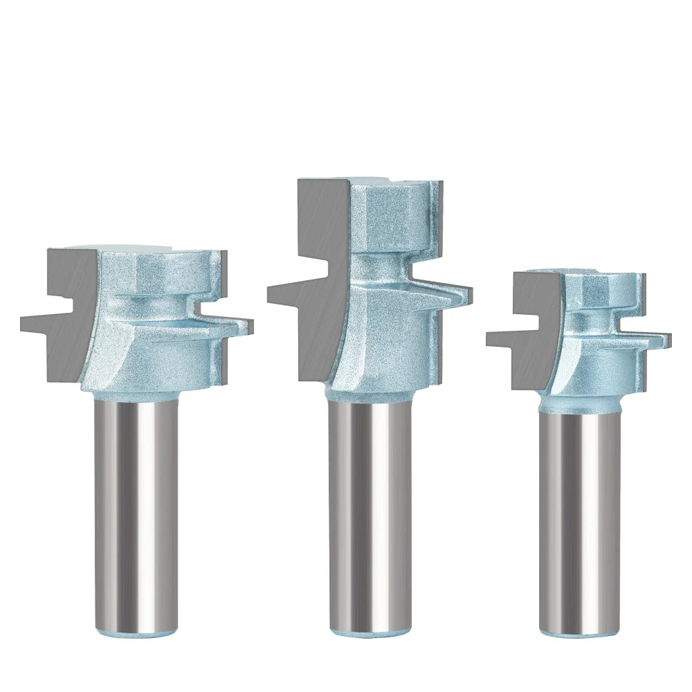 Holz Fräser 8mm und 12mm 1/2 Schaft - Präzises Trimmen und Zapfenfräsen