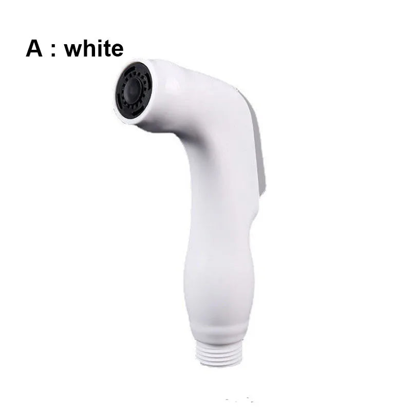 Hygienischer Weiß-Silber Handheld Bidet Duschkopf mit selbstreinigender Funktion
