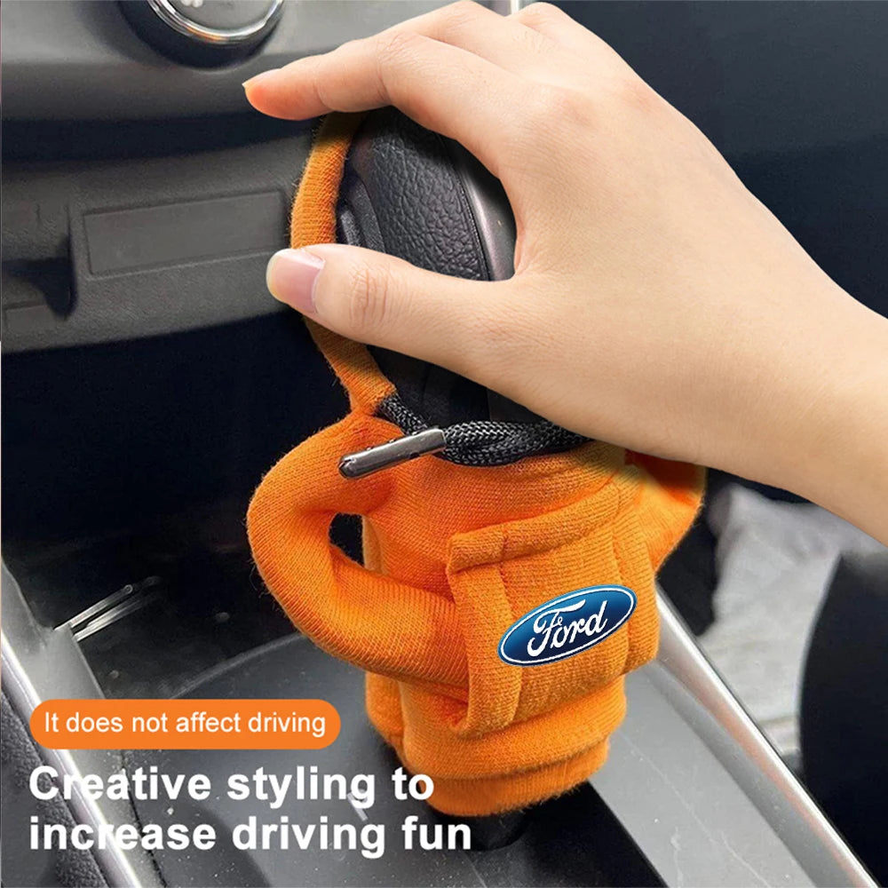 Hoodie Schalthebelbezug Baumwolle Polyester waschbar Auto Innenraum